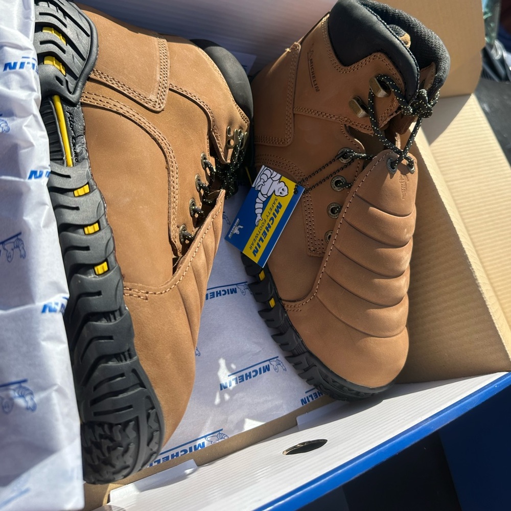 Brand new Michelin Work boots with the box. Size 12 W